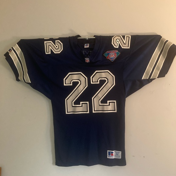Authentic 1994 Emmitt Smith 75th anniversary edition by Rawlings. With NFL logo. - Picture 2 of 5